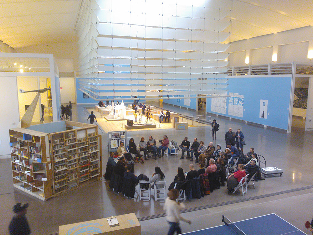 artCommons at The Queens Museum, December 15, 2013